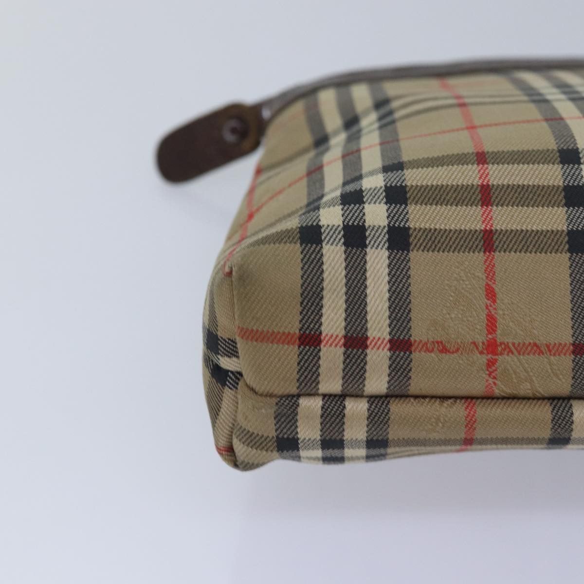Burberry Nova Check Beige Canvas Clutch Bag (Pre-Owned) Size ONE SIZE - 10 Thumbnail