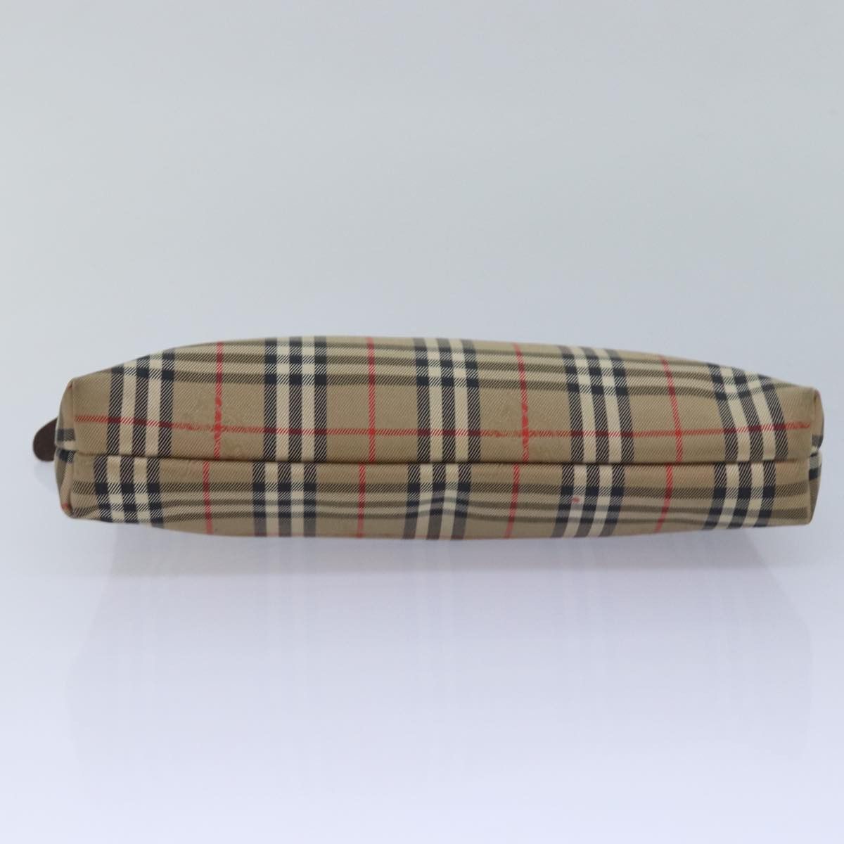 Burberry Nova Check Beige Canvas Clutch Bag (Pre-Owned) Size ONE SIZE - 3 Thumbnail