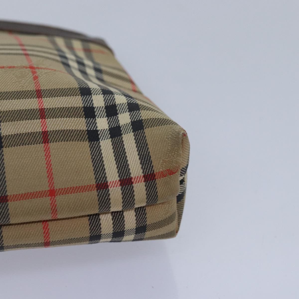 Burberry Nova Check Beige Canvas Clutch Bag (Pre-Owned) Size ONE SIZE - 12 Thumbnail