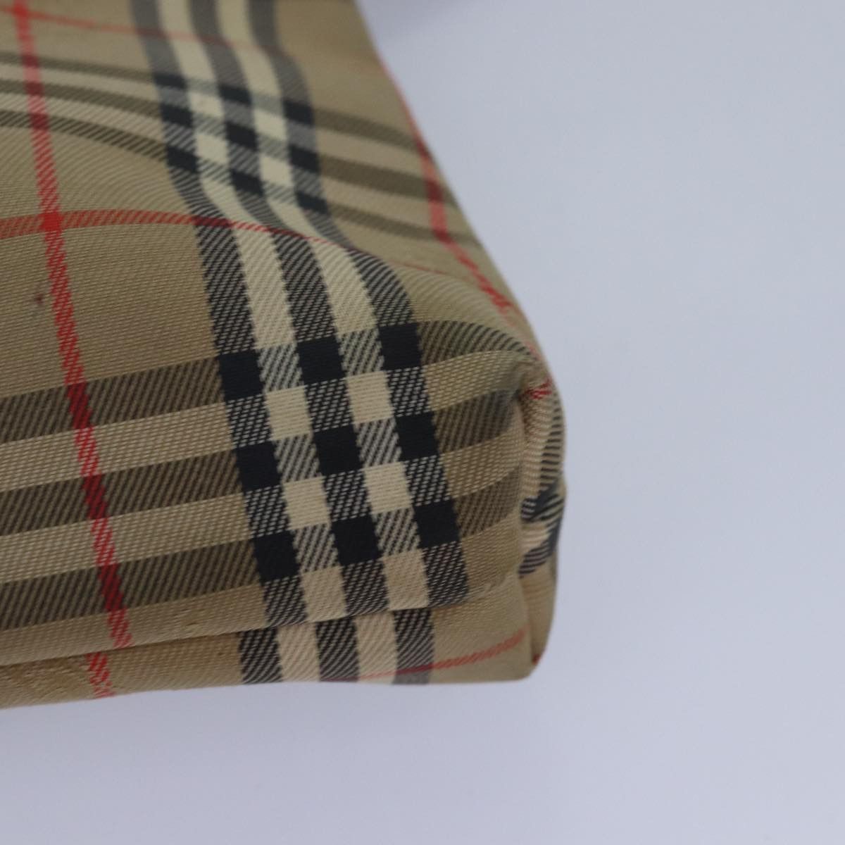Burberry Nova Check Beige Canvas Clutch Bag (Pre-Owned) Size ONE SIZE - 13 Thumbnail