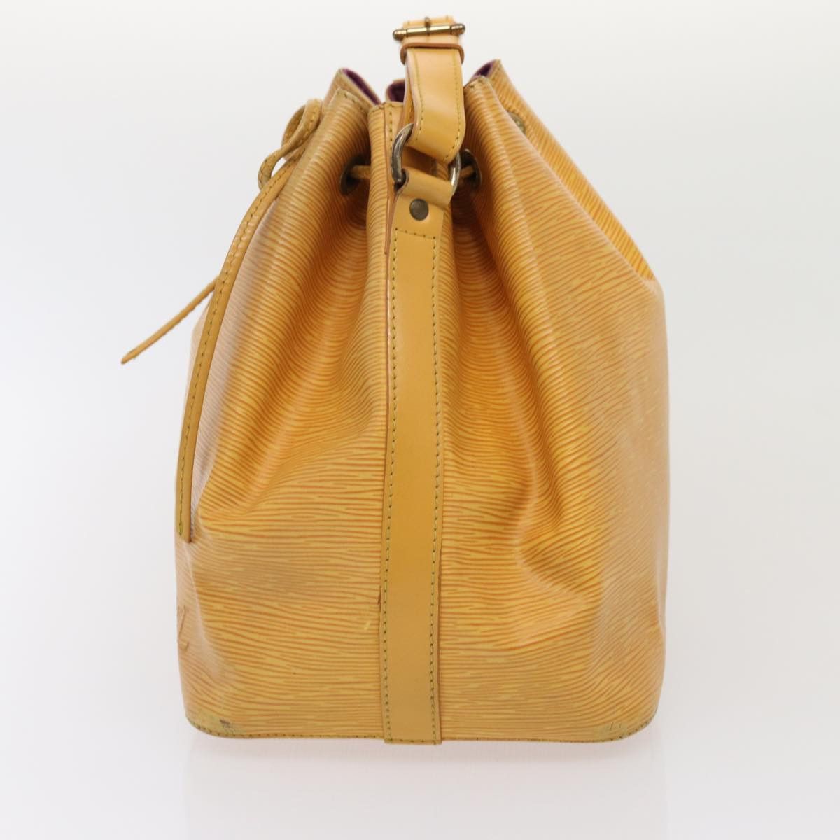 Louis Vuitton Noé Yellow Leather Shoulder Bag (Pre-Owned) Size ONE SIZE - 3 Thumbnail
