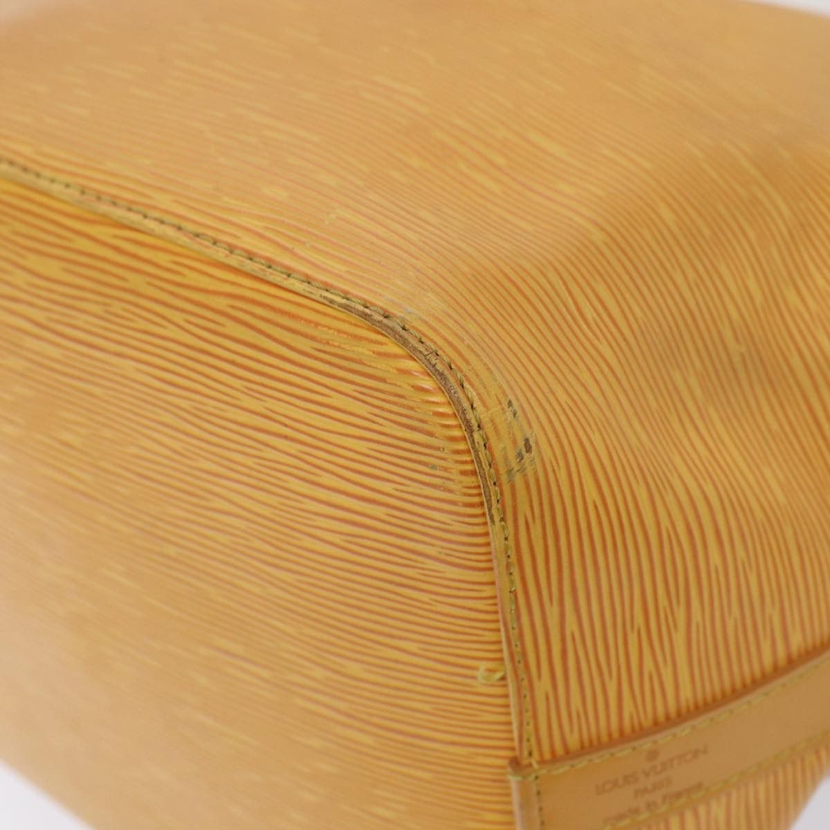 Louis Vuitton Noé Yellow Leather Shoulder Bag (Pre-Owned) Size ONE SIZE - 9 Thumbnail