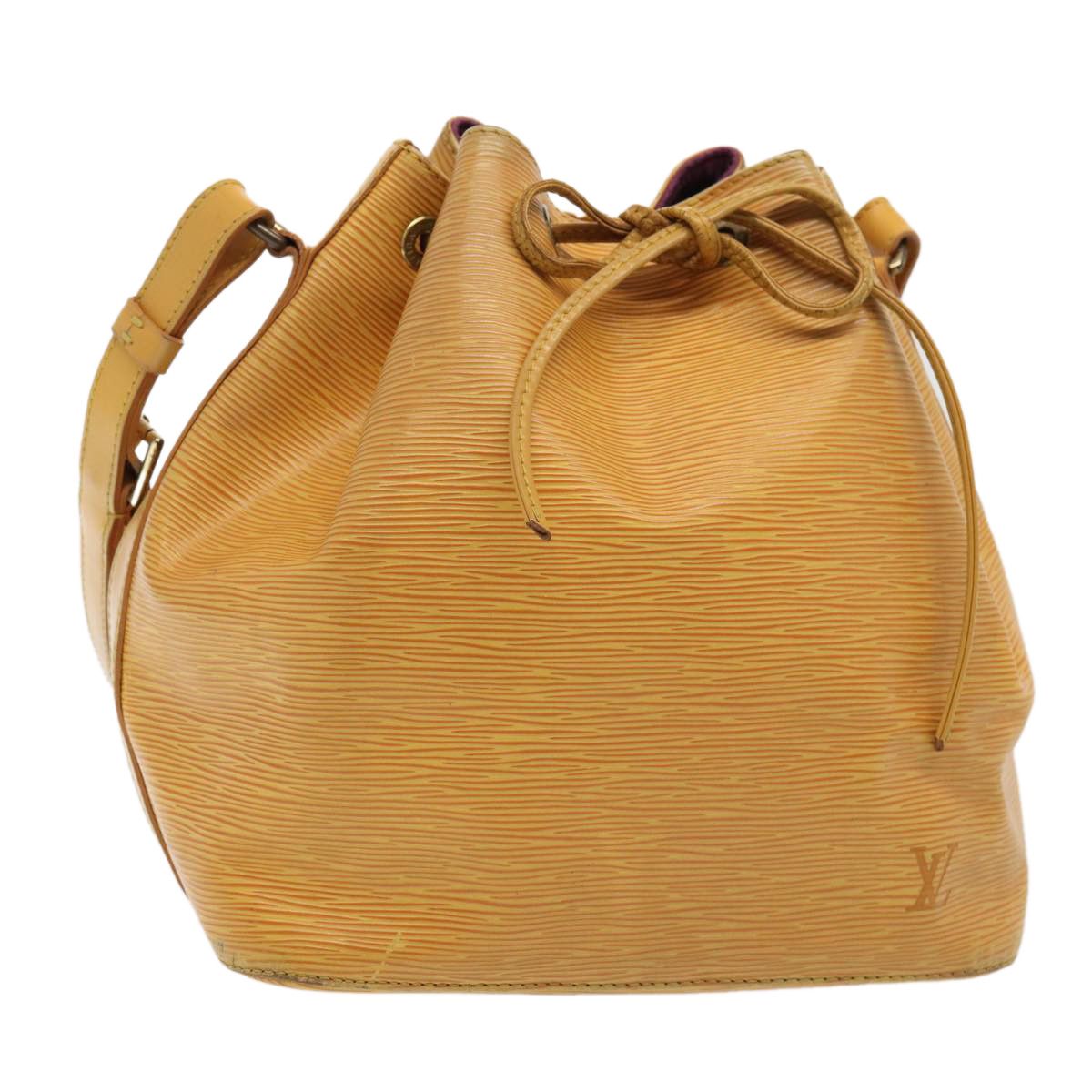Louis Vuitton Noé Yellow Leather Shoulder Bag (Pre-Owned) Size ONE SIZE - 15 Thumbnail