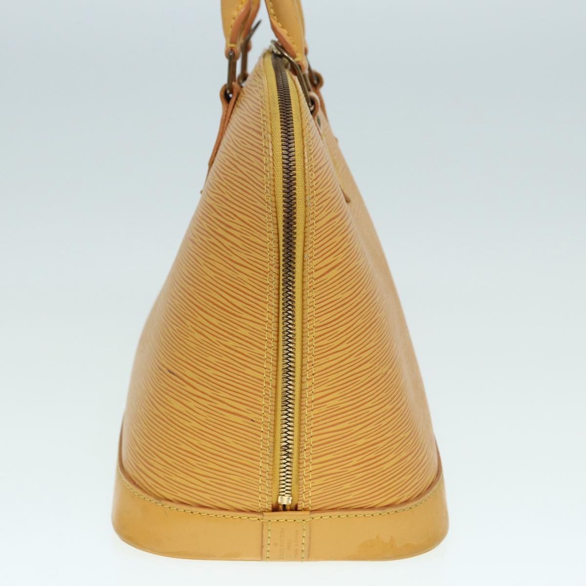 Louis Vuitton Alma Yellow Leather Handbag (Pre-Owned) Size ONE SIZE - 4 Thumbnail