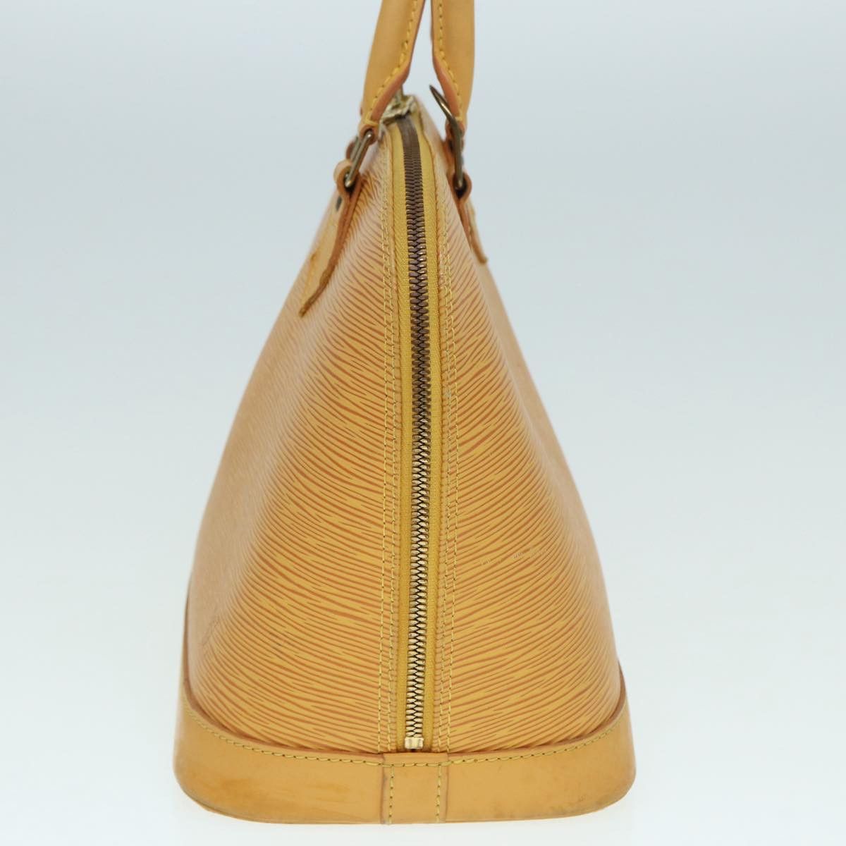 Louis Vuitton Alma Yellow Leather Handbag (Pre-Owned) Size ONE SIZE - 3 Thumbnail