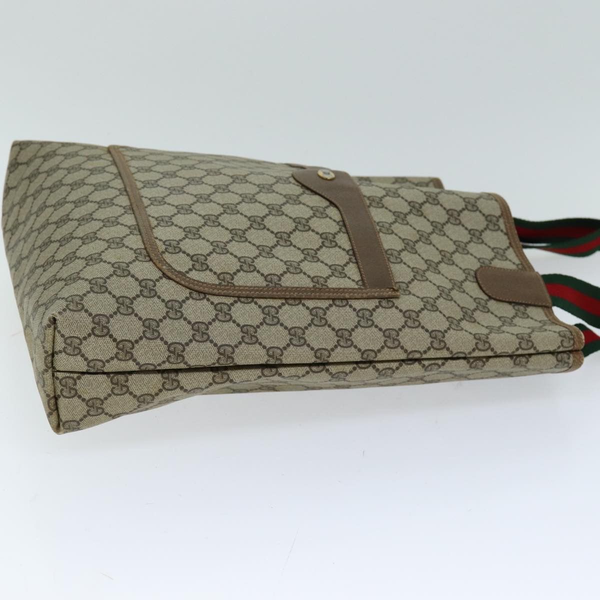 Gucci Ophidia Beige Canvas Tote Bag (Pre-Owned) Size ONE SIZE - 10 Thumbnail