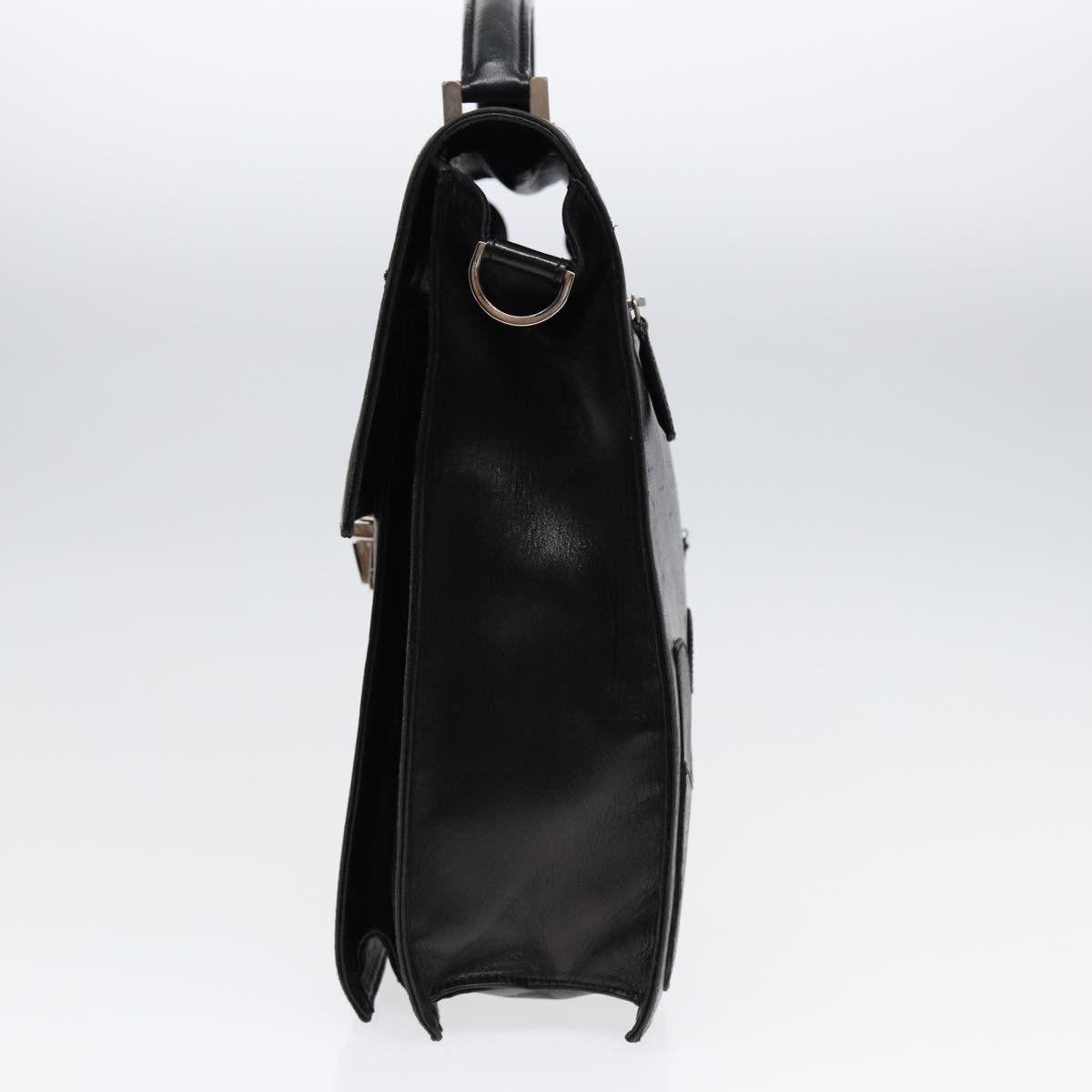 Fendi Black Leather Handbag (Pre-Owned) Size ONE SIZE - 3 Thumbnail