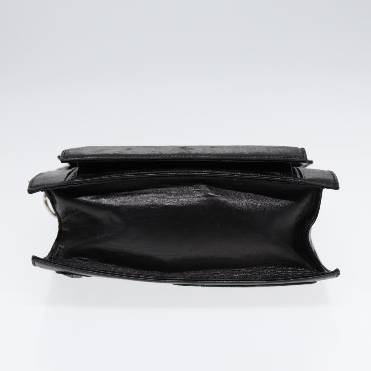Fendi Black Leather Handbag (Pre-Owned) Size ONE SIZE - 5 Thumbnail