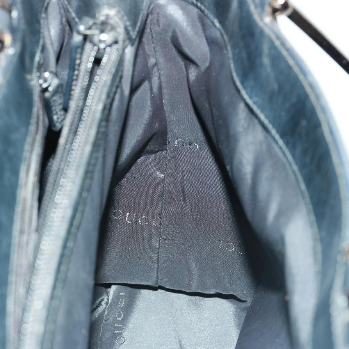 Gucci -- Black Synthetic Handbag (Pre-Owned) Size ONE SIZE - 20 Thumbnail