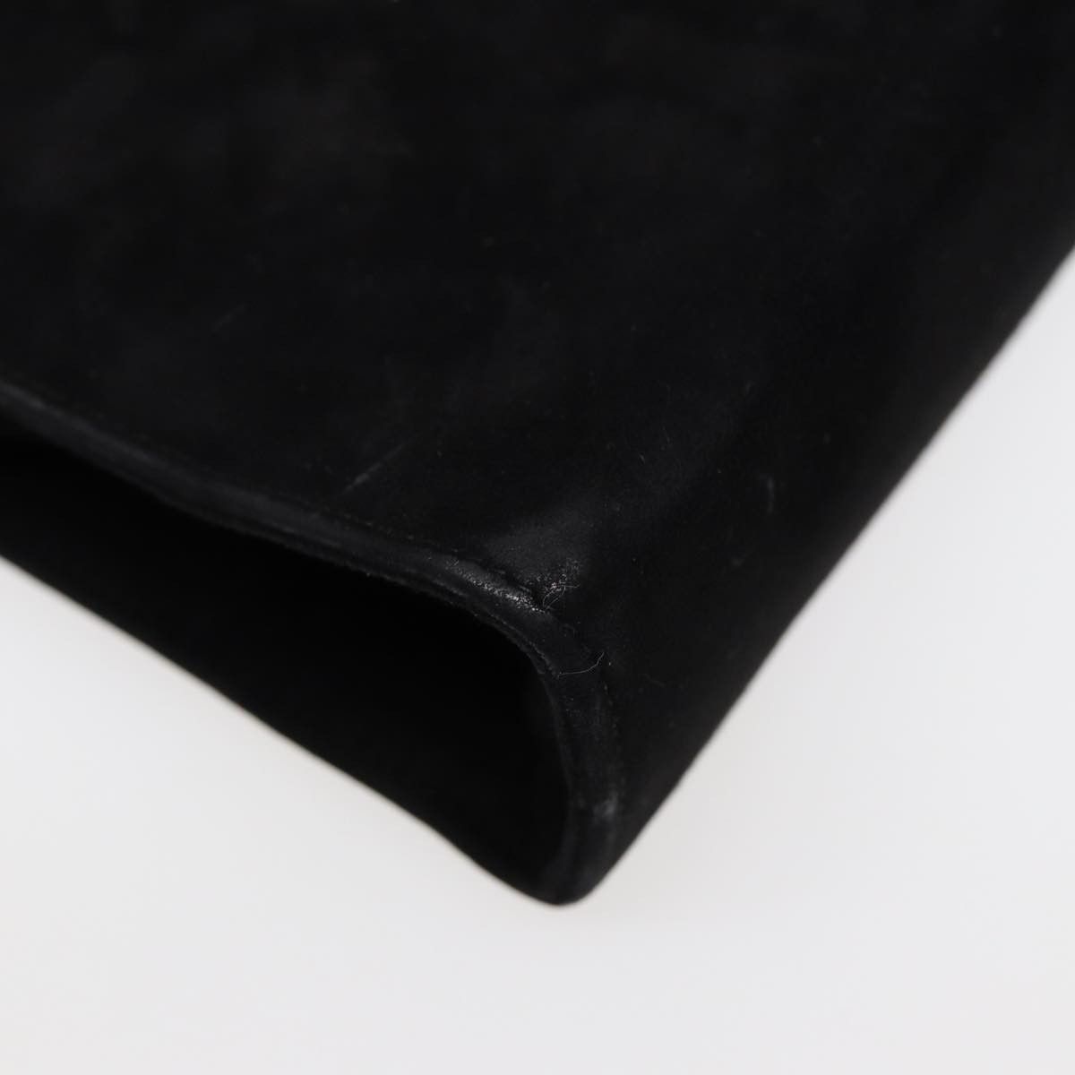 Salvatore Ferragamo Gancini Black Suede Shoulder Bag (Pre-Owned) Size ONE SIZE - 13 Thumbnail