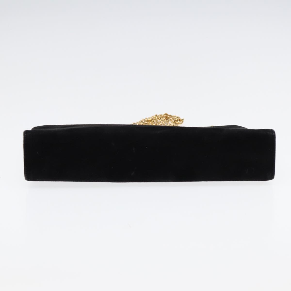 Salvatore Ferragamo Gancini Black Suede Shoulder Bag (Pre-Owned) Size ONE SIZE - 3 Thumbnail