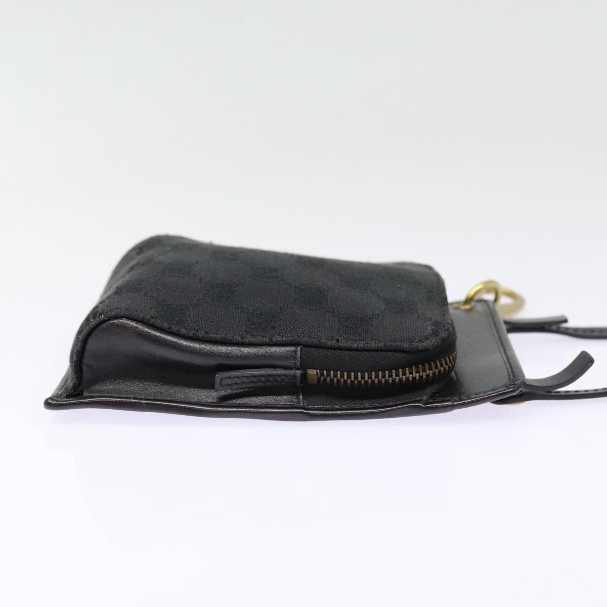 Gucci Gg Canvas Black Canvas Shoulder Bag (Pre-Owned) Size ONE SIZE - 11 Thumbnail