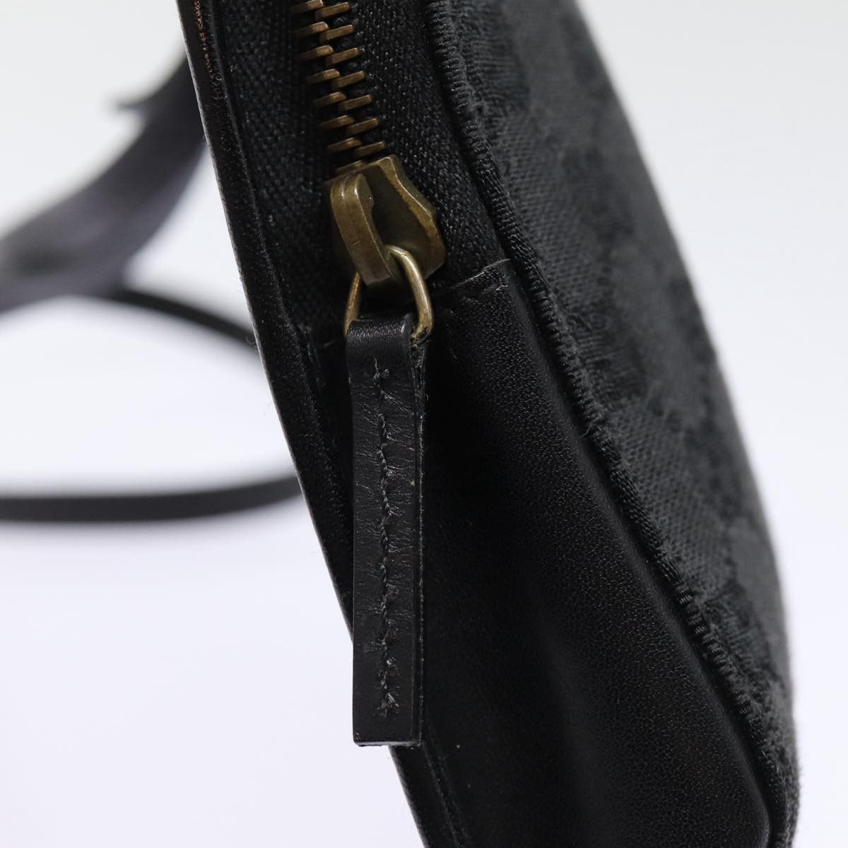 Gucci Gg Canvas Black Canvas Shoulder Bag (Pre-Owned) Size ONE SIZE - 19 Thumbnail