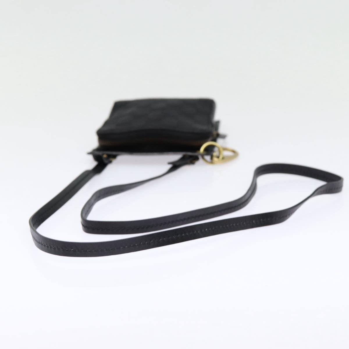 Gucci Gg Canvas Black Canvas Shoulder Bag (Pre-Owned) Size ONE SIZE - 4 Thumbnail