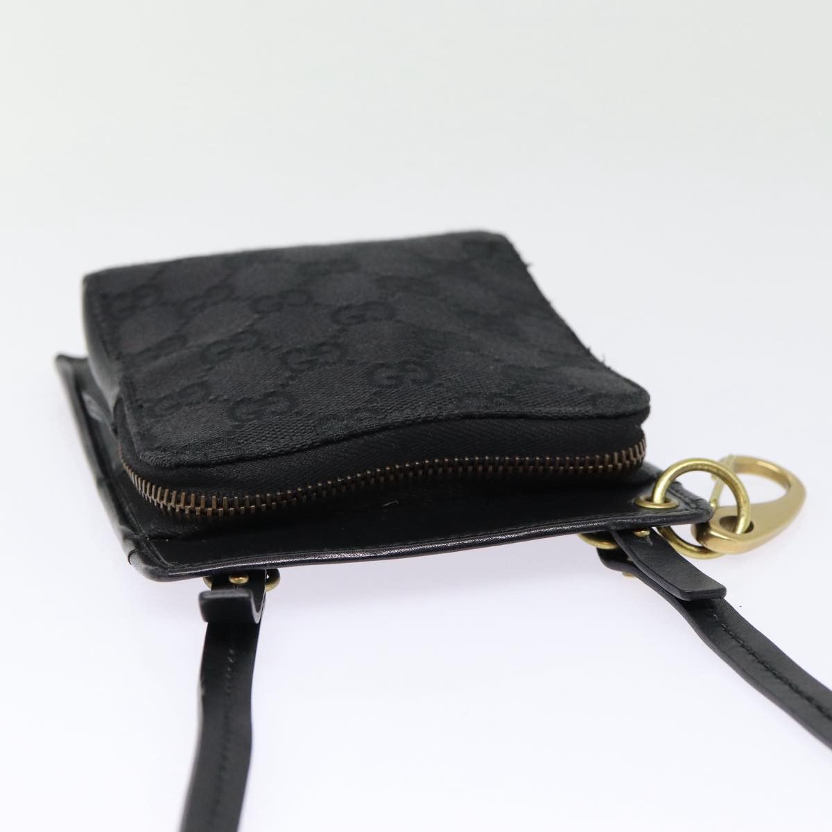 Gucci Gg Canvas Black Canvas Shoulder Bag (Pre-Owned) Size ONE SIZE - 12 Thumbnail