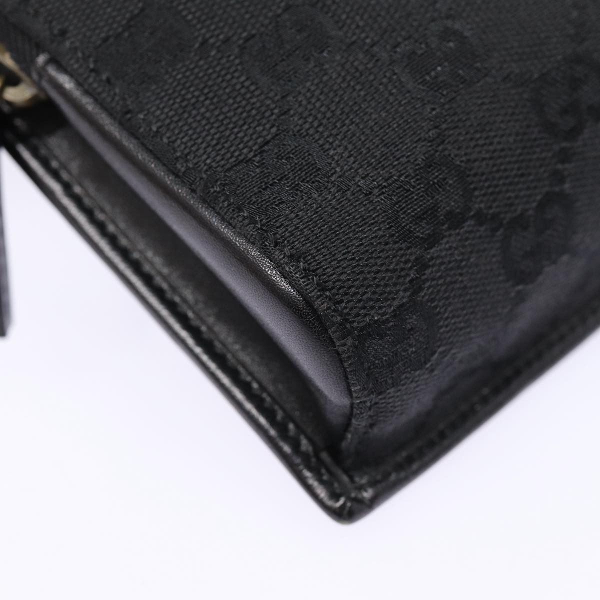 Gucci Gg Canvas Black Canvas Shoulder Bag (Pre-Owned) Size ONE SIZE - 14 Thumbnail