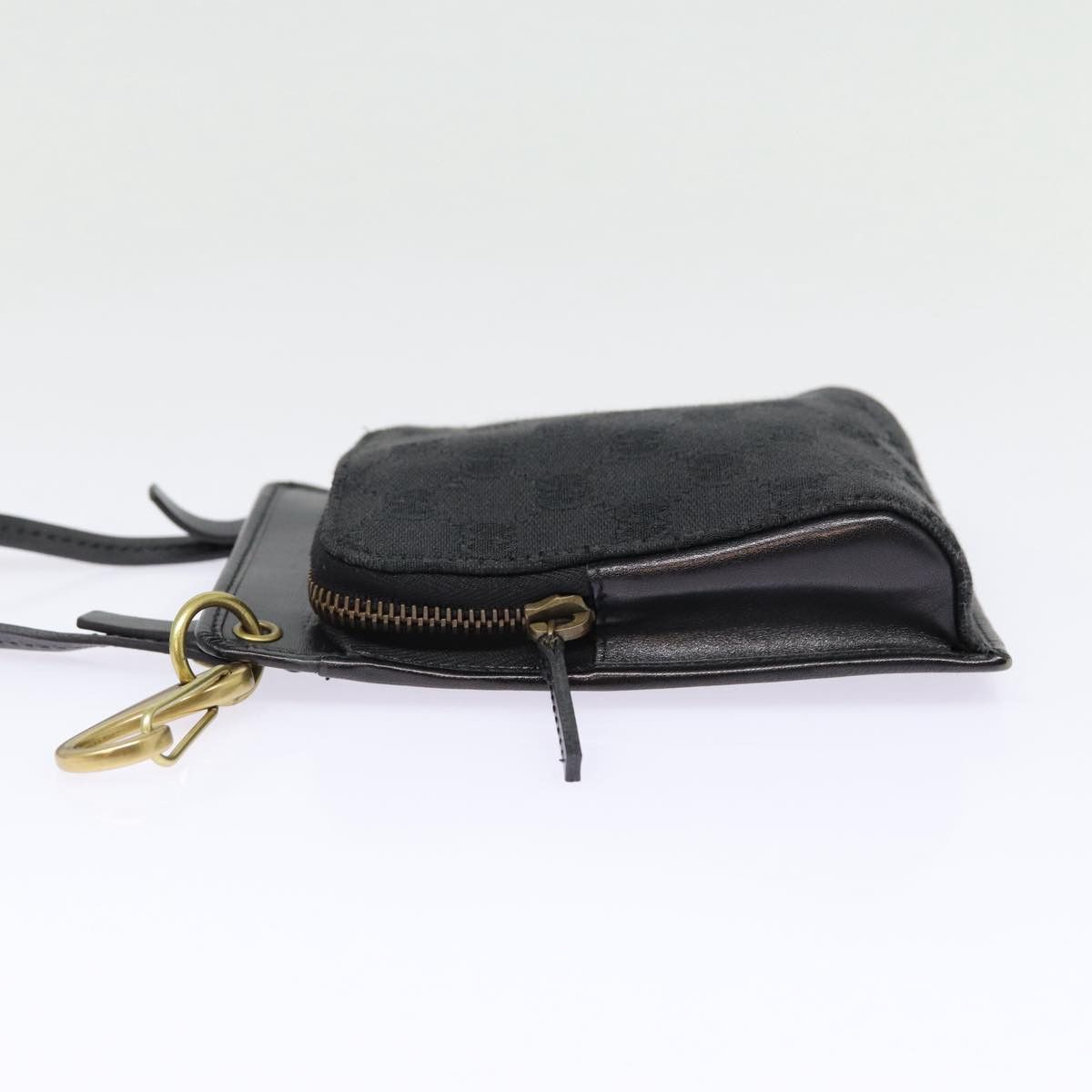Gucci Gg Canvas Black Canvas Shoulder Bag (Pre-Owned) Size ONE SIZE - 10 Thumbnail
