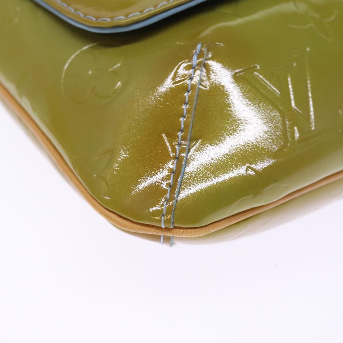Louis Vuitton Thompson Street Green Patent Leather Shoulder Bag Size ONE SIZE - 9 Thumbnail