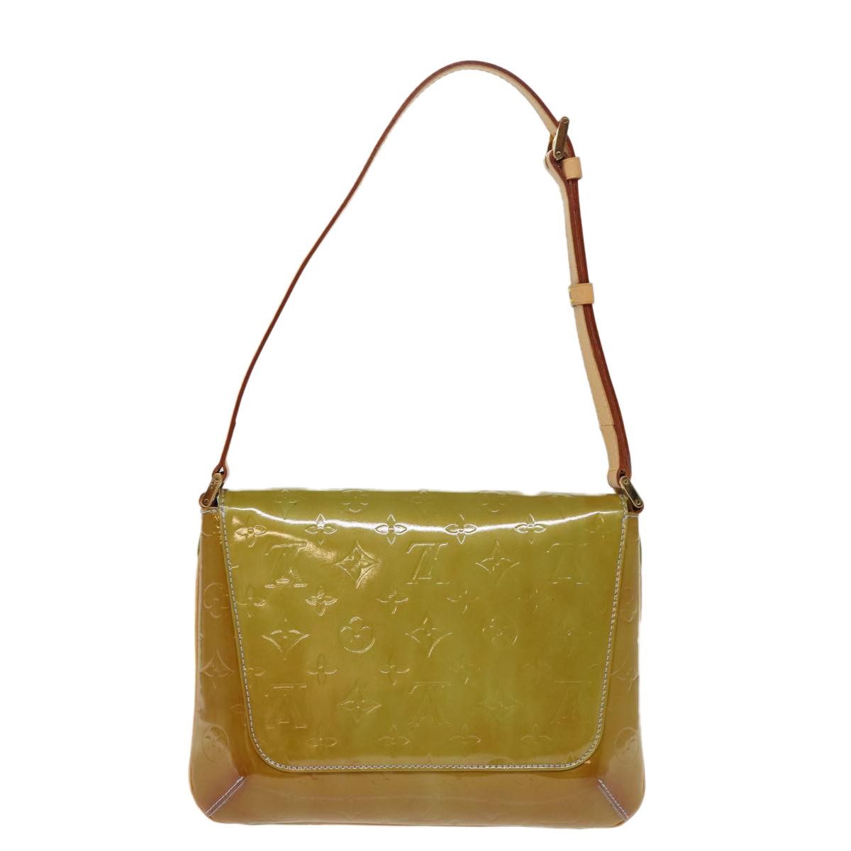 Louis Vuitton Thompson Street Green Patent Leather Shoulder Bag Size ONE SIZE - 12 Thumbnail