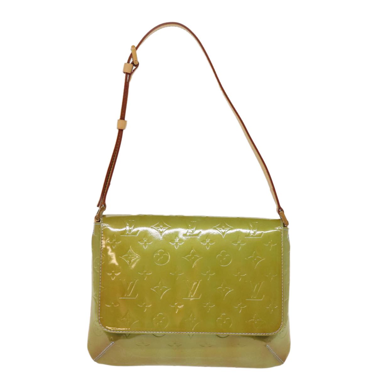 Louis Vuitton Thompson Street Green Patent Leather Shoulder Bag Size ONE SIZE - 2 Thumbnail