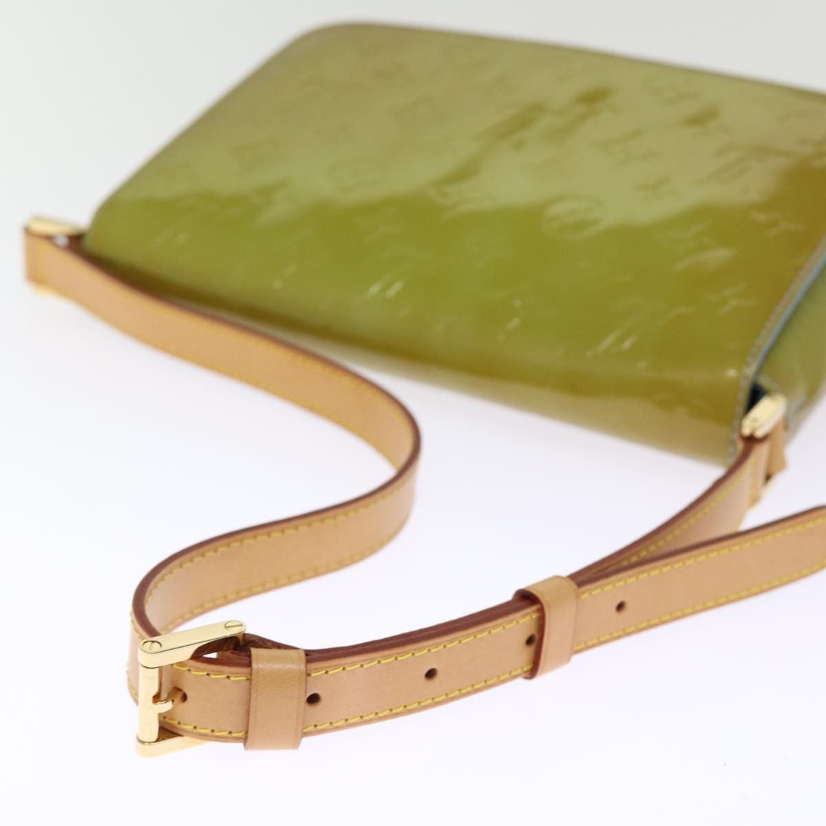 Louis Vuitton Thompson Street Green Patent Leather Shoulder Bag Size ONE SIZE - 4 Thumbnail