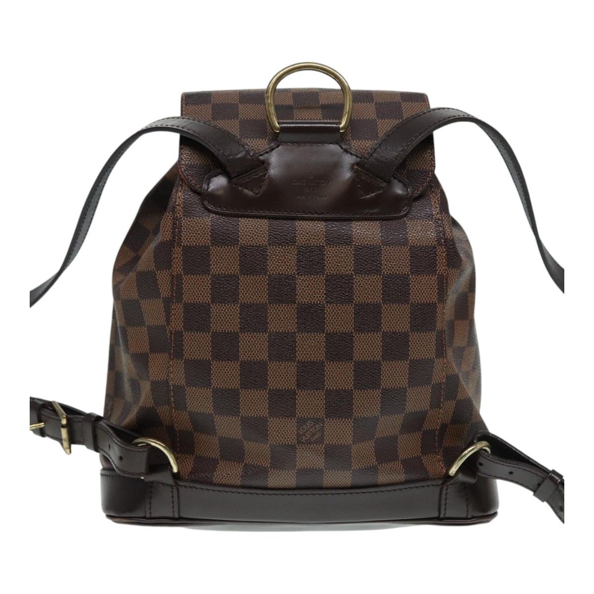 Louis Vuitton Montsouris Brown Canvas Backpack Bag (Pre-Owned) Size ONE SIZE - 2 Thumbnail