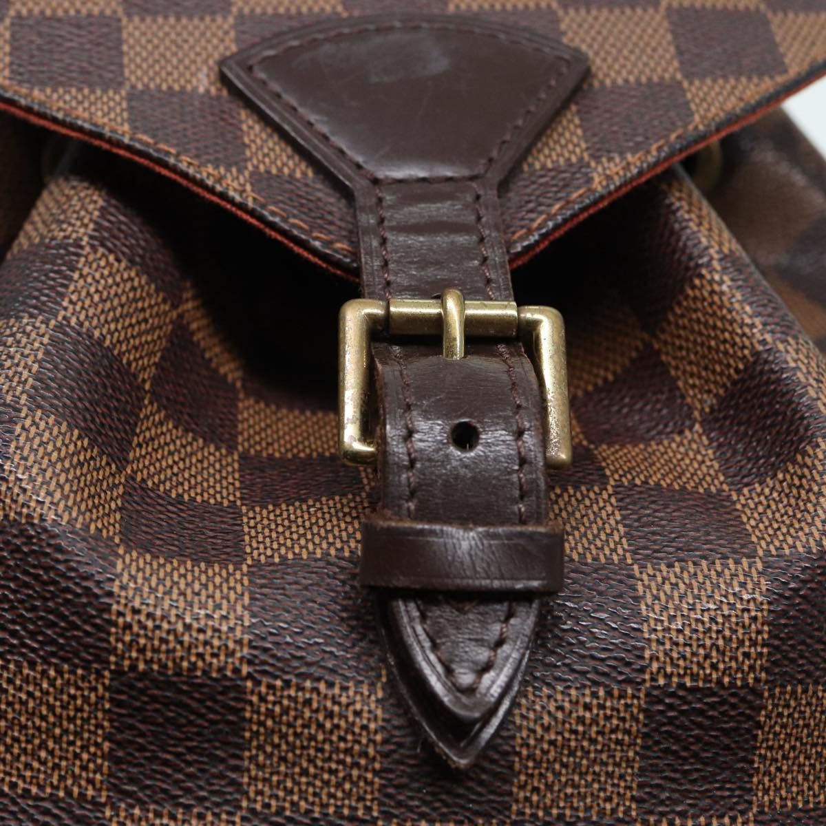 Louis Vuitton Montsouris Brown Canvas Backpack Bag (Pre-Owned) Size ONE SIZE - 7 Thumbnail
