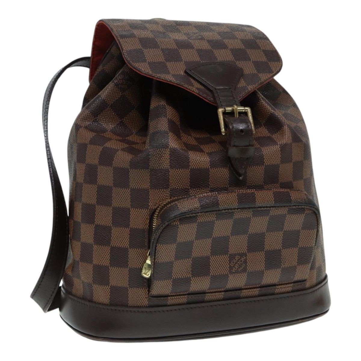 Louis Vuitton Montsouris Brown Canvas Backpack Bag (Pre-Owned) Size ONE SIZE - 12 Thumbnail