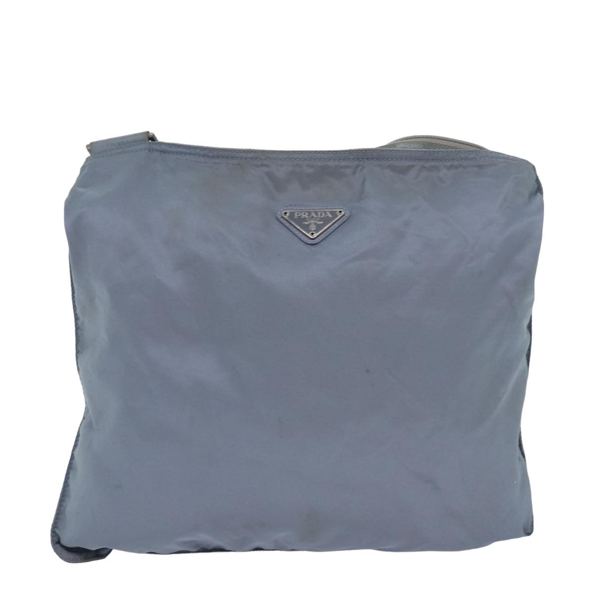 Prada Tessuto Blue Synthetic Shoulder Bag (Pre-Owned) Size ONE SIZE - 11 Thumbnail