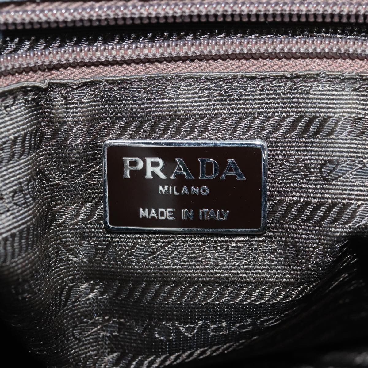 Prada Tessuto Khaki Synthetic Handbag (Pre-Owned) Size ONE SIZE - 8 Thumbnail