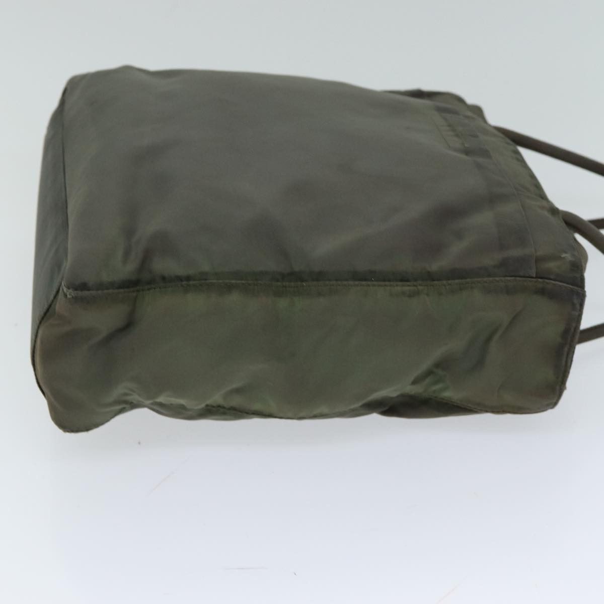Prada Tessuto Khaki Synthetic Tote Bag (Pre-Owned) Size ONE SIZE - 10 Thumbnail