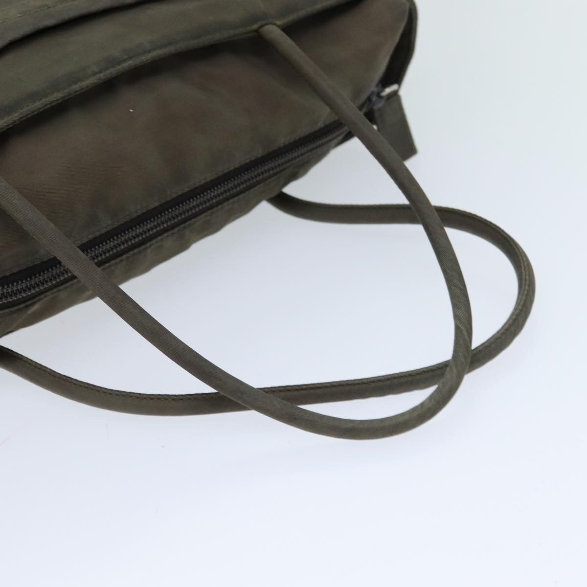 Prada Tessuto Khaki Synthetic Tote Bag (Pre-Owned) Size ONE SIZE - 13 Thumbnail