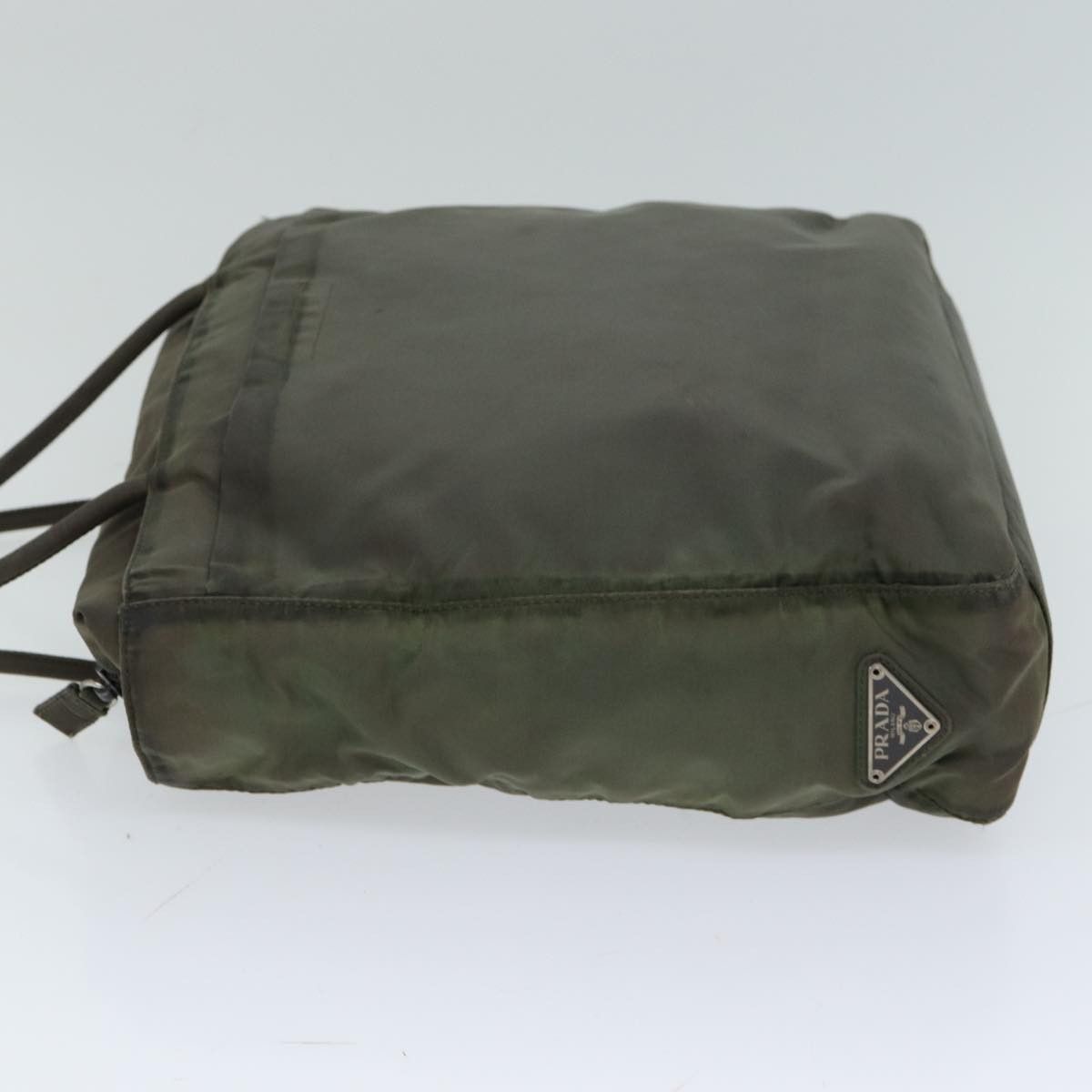 Prada Tessuto Khaki Synthetic Tote Bag (Pre-Owned) Size ONE SIZE - 11 Thumbnail