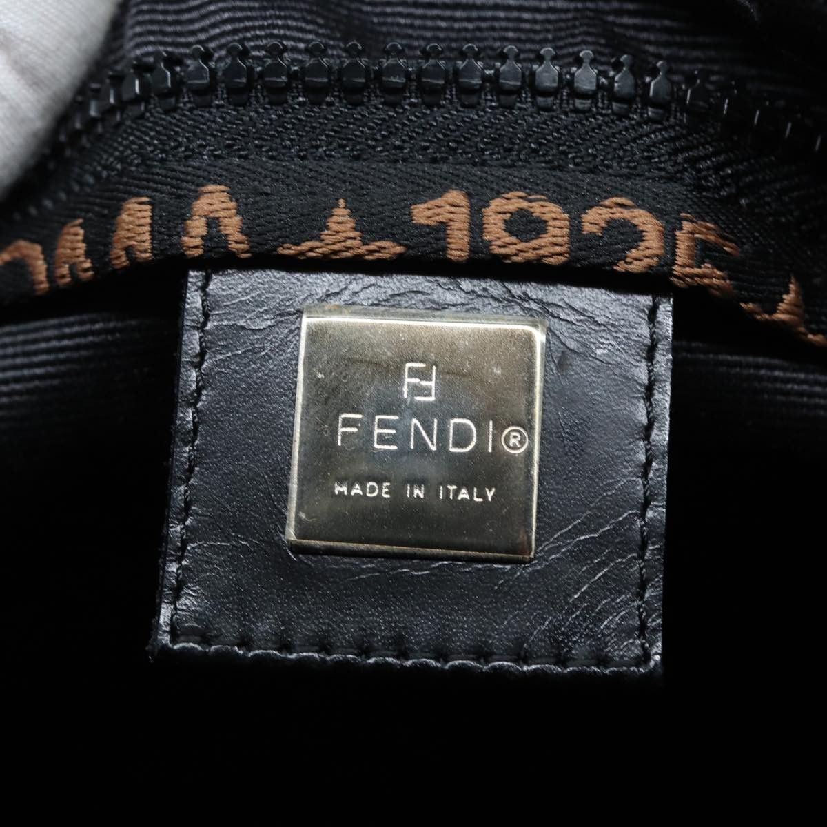 Fendi Cabas Black Canvas Tote Bag (Pre-Owned) Size ONE SIZE - 8 Thumbnail