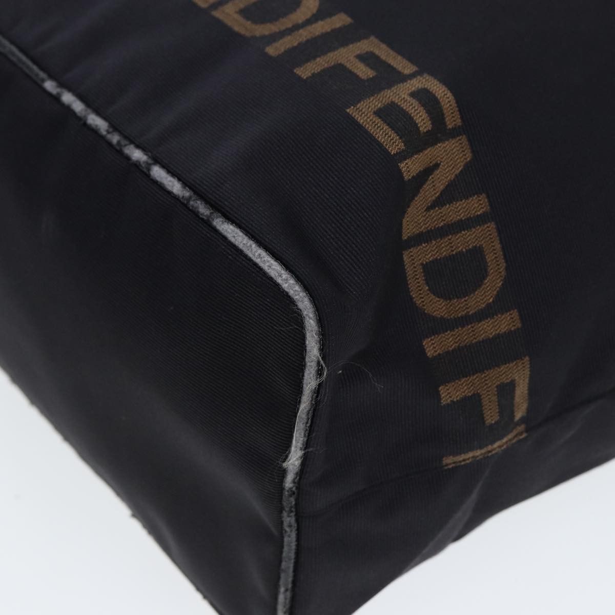 Fendi Cabas Black Canvas Tote Bag (Pre-Owned) Size ONE SIZE - 15 Thumbnail