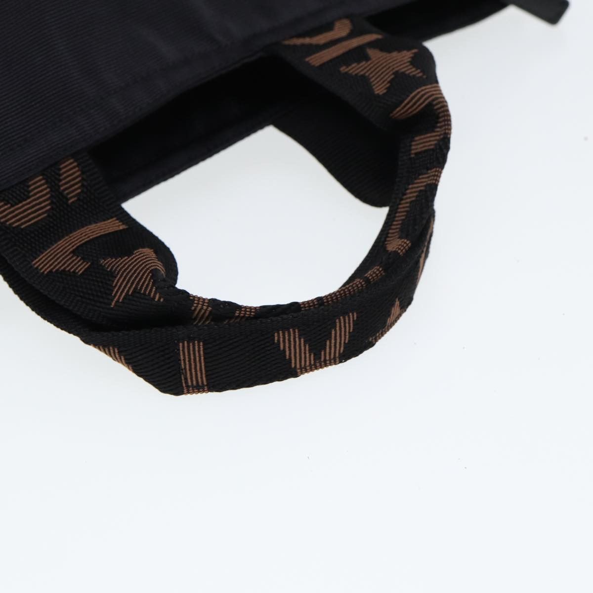 Fendi Cabas Black Canvas Tote Bag (Pre-Owned) Size ONE SIZE - 12 Thumbnail