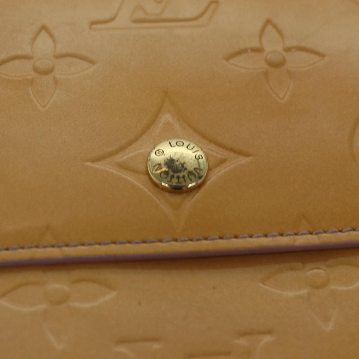 Louis Vuitton Walker Camel Patent Leather Wallet (Pre-Owned) Size ONE SIZE - 18 Thumbnail