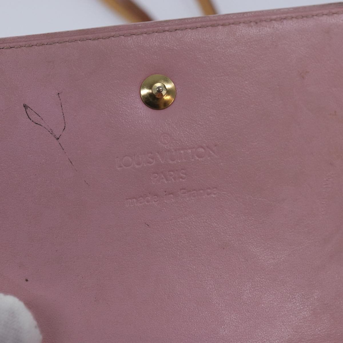 Louis Vuitton Walker Camel Patent Leather Wallet (Pre-Owned) Size ONE SIZE - 8 Thumbnail
