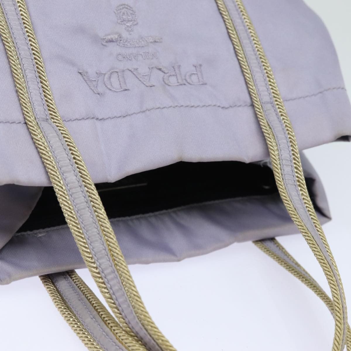 Prada Tessuto Purple Synthetic Handbag (Pre-Owned) Size ONE SIZE - 10 Thumbnail