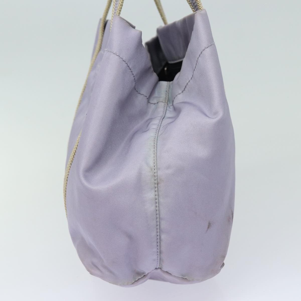 Prada Tessuto Purple Synthetic Handbag (Pre-Owned) Size ONE SIZE - 4 Thumbnail