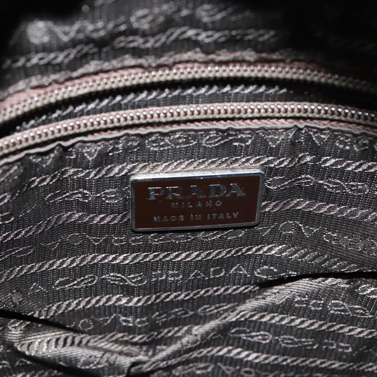 Prada Tessuto Khaki Synthetic Shoulder Bag (Pre-Owned) Size ONE SIZE - 19 Thumbnail