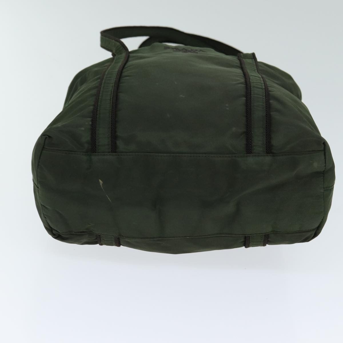 Prada Tessuto Khaki Synthetic Shoulder Bag (Pre-Owned) Size ONE SIZE - 3 Thumbnail