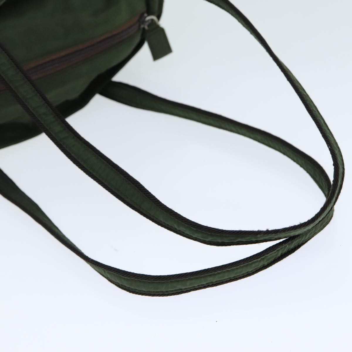 Prada Tessuto Khaki Synthetic Shoulder Bag (Pre-Owned) Size ONE SIZE - 13 Thumbnail