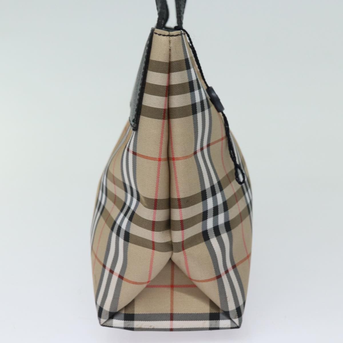 Burberry Nova Check Beige Canvas Handbag (Pre-Owned) Size ONE SIZE - 10 Thumbnail