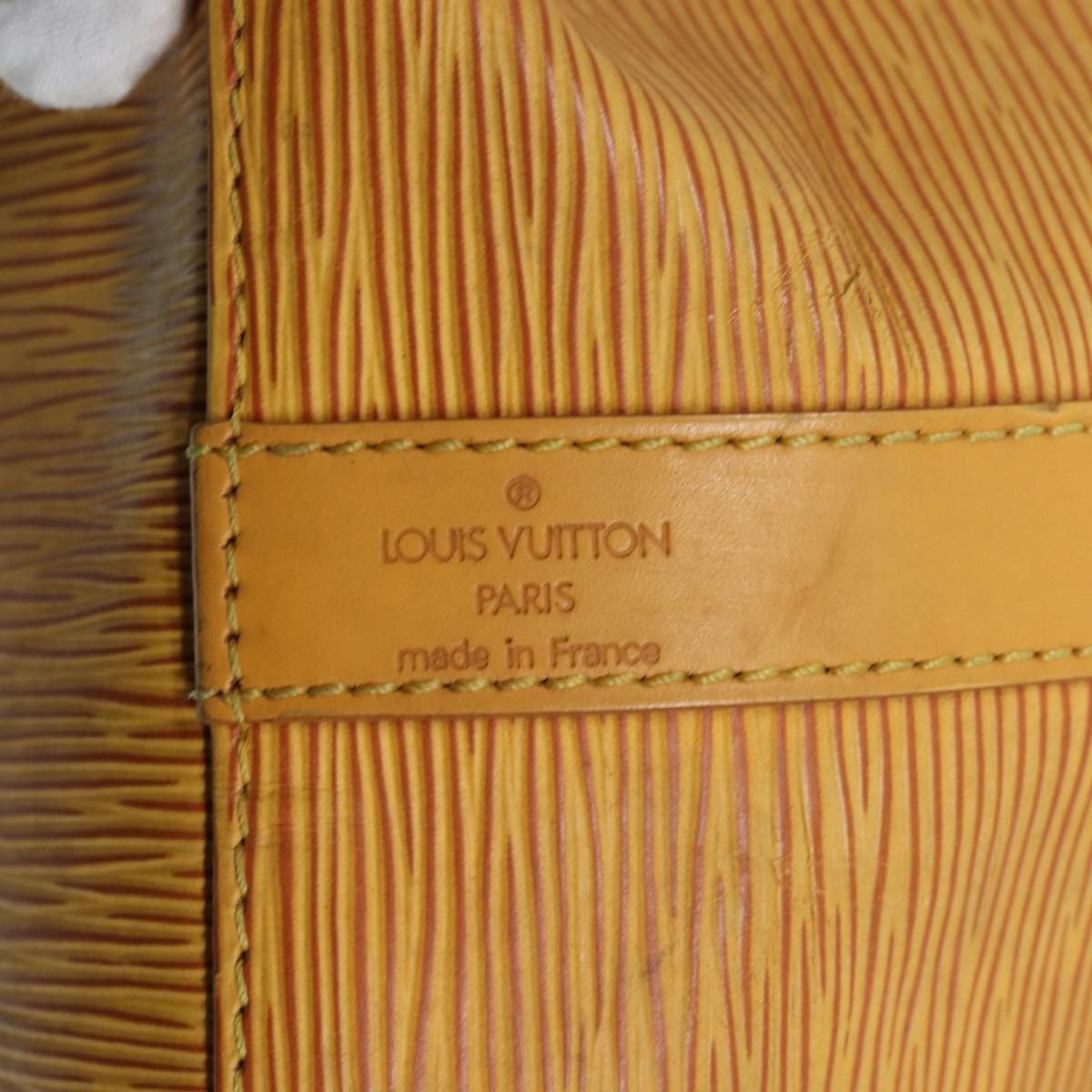 Louis Vuitton Noe Yellow Leather Shoulder Bag (Pre-Owned) Size ONE SIZE - 11 Thumbnail