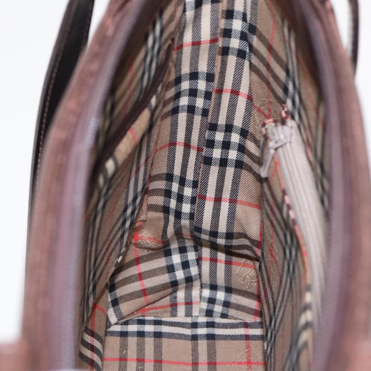 Burberry Brown Leather Tote Bag (Pre-Owned) Size ONE SIZE - 19 Thumbnail