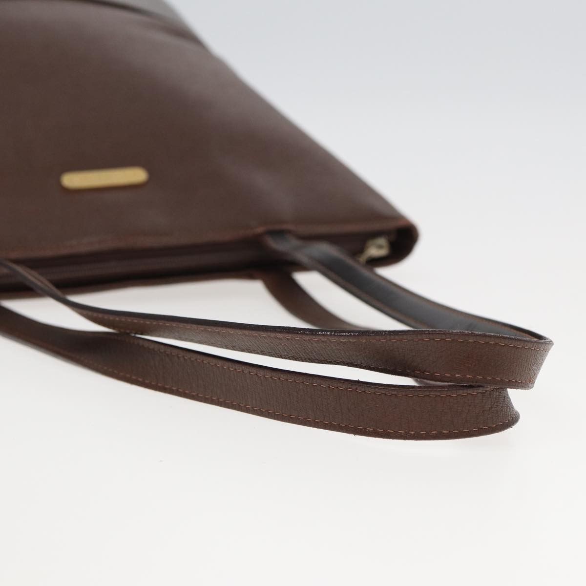 Burberry Brown Leather Tote Bag (Pre-Owned) Size ONE SIZE - 9 Thumbnail
