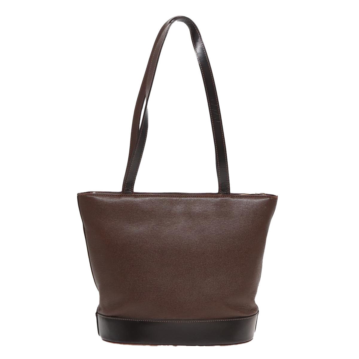 Burberry Brown Leather Tote Bag (Pre-Owned) Size ONE SIZE - 2 Thumbnail