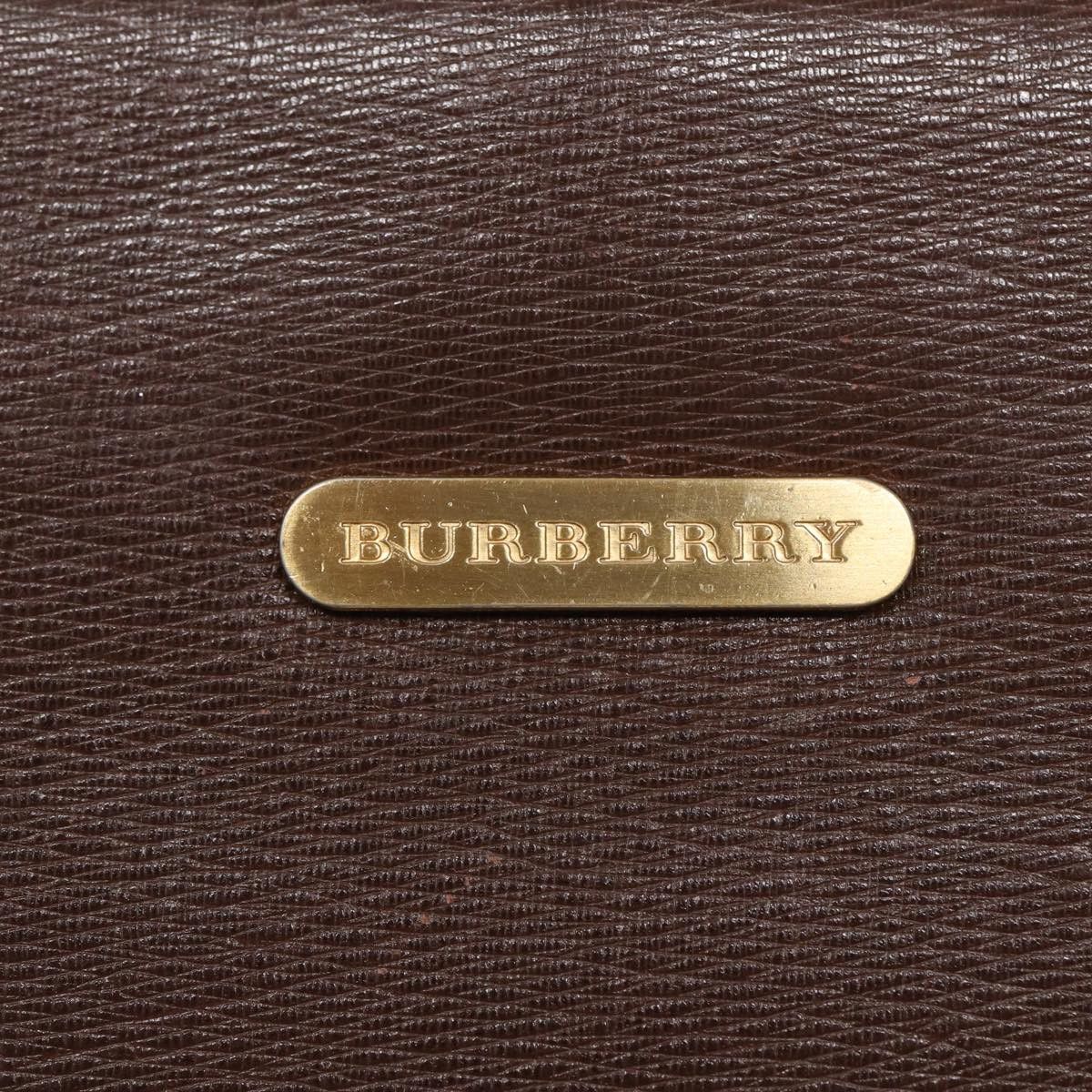 Burberry Brown Leather Tote Bag (Pre-Owned) Size ONE SIZE - 6 Thumbnail