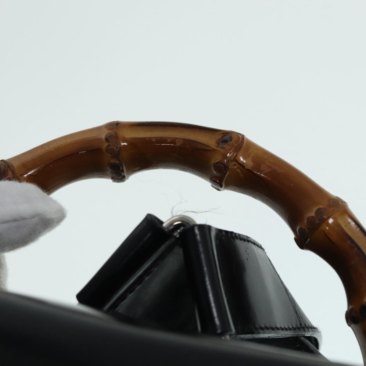 Gucci Bamboo Black Canvas Backpack Bag (Pre-Owned) Size ONE SIZE - 20 Thumbnail